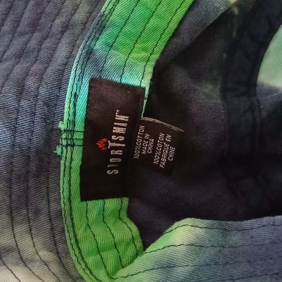 Hooters tie dye canvas bucket hat OS - Picture 7 of 12